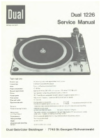 Dual 1226-Service-Manual 